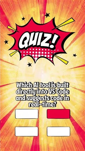 Coding AI Tools Quiz 🤖 | Test Your Developer Knowledge in 30 Seconds!