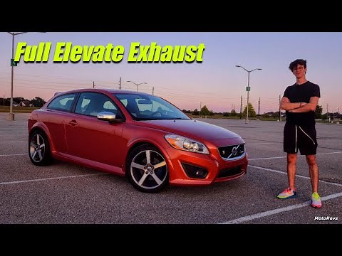 Volvo C30 T5 | Full Elevate Exhaust Sound | Catless