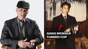 Mike Moy says he was a member of a gang in New York City's Chinatown. He was recruited at his school's gates and then got involved in a gang in the 1970s. Moy claims he was involved in gambling houses, counterfeit money, bootleg kung fu movies, gunrunning, and credit-card fraud. He then joined the New York City Police Department as an officer in 1995 and he worked there for 26 years. Moy discusses the Chinatown gang's links with the Italian Mafia and how extortion worked. He talks about the loca