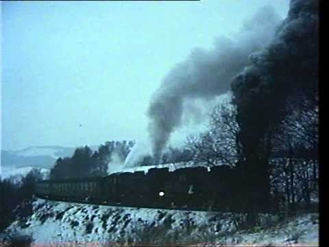 Steam trains in Poland in the 1980's - rare footage