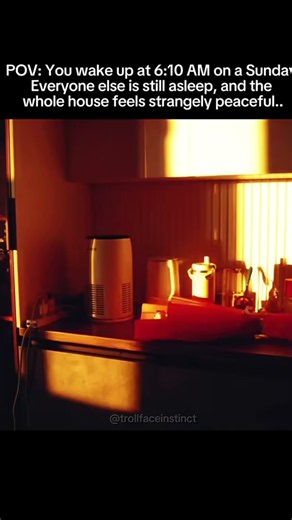 peaceful mornings as a kid