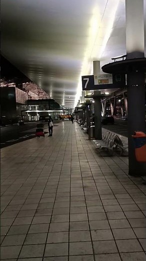 Bus Station Near Cologne Bonn Airport | Silent Walk Tour 🚌🇩🇪❤️