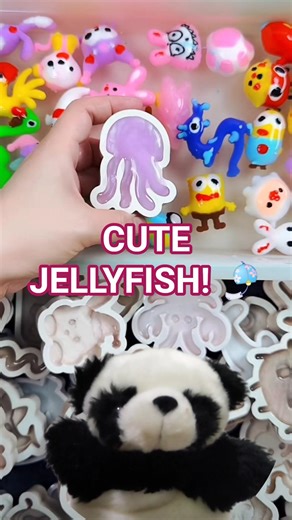 DIY Magical Waterscape: Cute Jellyfish #shorts