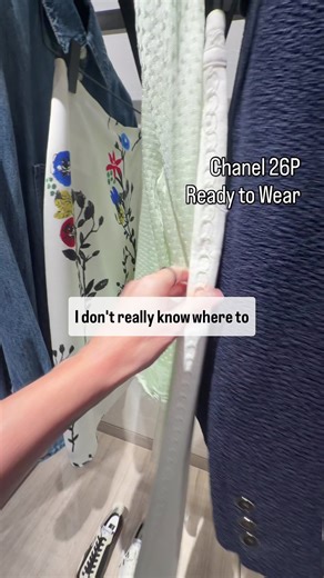 🧥 ON THE RACK: A Full Tour of Chanel 26P Ready-to-Wear Before we head into the fitting room (see my other video), I wanted to give you a full walk-through of the Chanel 26P collection as it sits on the racks. Sometimes clothes look completely different on the hanger than they do in the lookbook. In this video, I’m looking at and feeling the fabrics, the buttons, and the color palette of Matthieu Blazy’s debut. 🧐 (or is it his??) You can really see the change in texture this season—it feels les