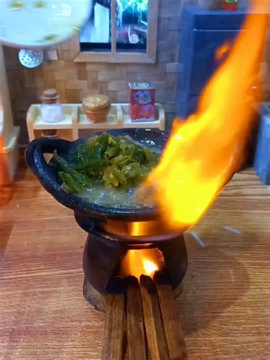 wah!!! 😱🔥🔥 #minicooking #dapurmini #tinykitchen