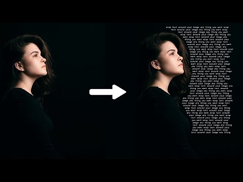 "Text Wrapping Tutorial in Photopea