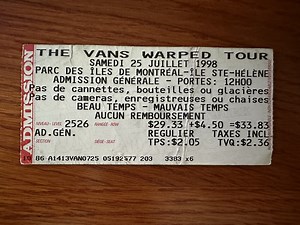 Concert History of Parc Des iles Montreal, Quebec, Canada  | Concert Archives