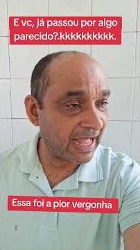 That was my worst embarrassment.