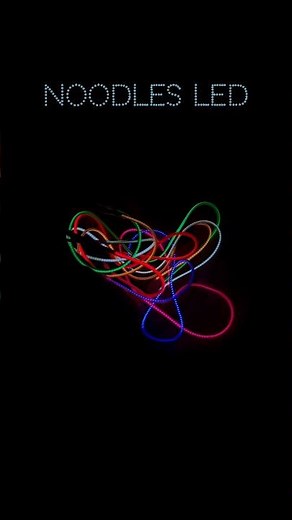 Noodles LED - Amazing flexible LEDs #filamentled