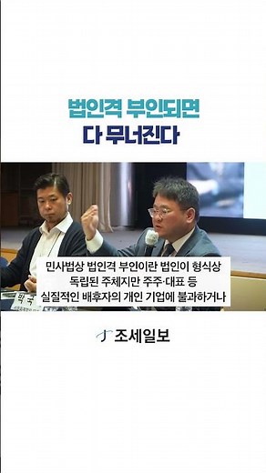 연예인 1인 기획사 사례로 본 '법인격 부인' #국세청세무조사
