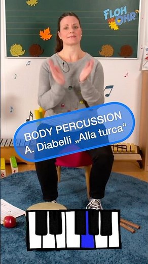 BODY PERCUSSION | Kids | #school #musikfürkinder #flohimohrtv