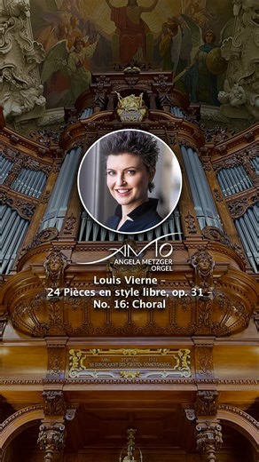 Angela Metzger Orgel on Instagram: "A wonderful memory from my concert at this year’s 20th International Organ Sommer at @berliner.dom – featuring an excerpt of Louis Vierne’s „Choral“ from his „24 Pièces en style libre“, op. 31. Many thanks to @domorganistberlin Andreas Sieling for capturing this moment from the Kaiser-Empore of Berlin Cathedral! #vierne #louisvierne #choral #chorale #organmusic #pipeorgan #berlin #berlincity #berlinculture #berlinerdom #berlincathedral #concert #organ #organo
