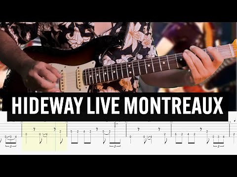 Hideway Stevie Ray Vaughan Guitar Tab Cover Lesson Tutorial