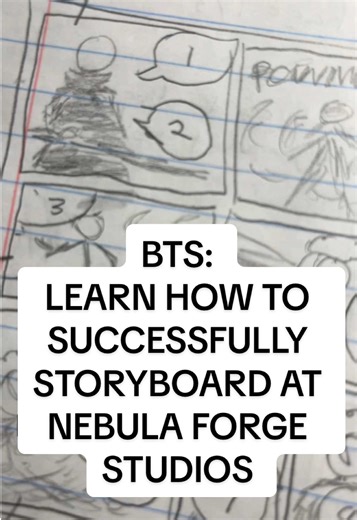Storyboard like Nebula Forge Studios! Learn step by step the most quickest & efficient way to storyboard. #nebulaforgestudios #nebulanexus #bts #howto #comics