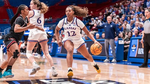 Kansas battles for 79-70 victory over Troy in WBIT opener