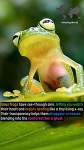 Glass frogs | Amazing World