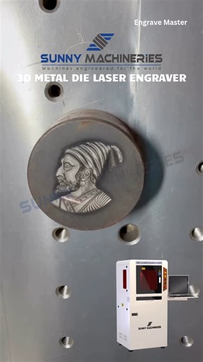 Sunny Machineries on Instagram: "3D Die Laser Engraver Machine Manufacturer in India - Sunny Machineries Get the Best 3D Metal Die Laser Engraving Machine in India Call/WhatsApp: +91 98981 97369 Visit: https://sunnymachineries.com/products/3d-laser-engraving-machine Email: sunnymachineries@gmail.com #sunnymachineries #3d #metalengraving #fiberlaser #3dengraving #metal #laserengraved #deepengraving #3dart #engraved #laserengraving #machineshop #madeinindia #diecutting #tanhaji #shivaji #deepengra