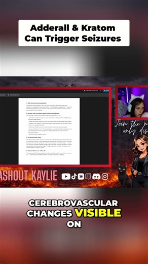 Streamer Warns: These Drugs Can Trigger Seizures! #shorts