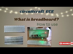 Master the Breadboard: Beginner’s Guide to Building Circuits Without Soldering”@CircuitcraftECE
