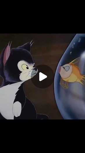 Cartoons & Moods on Instagram: "Figaro and cleo 💞"