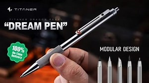 Titaner Dragon Pearl • Redefining the Titanium"Dream Pen" (Full video, click the link below.) https://www.kickstarter.com/projects/raven-2020/titaner-luminorb-titanium-pen?ref=discovery_newest&total_hits=56144&category_id=28 Built for 100 Years | Patented One-Click Action | Unique Clip System | Modular Design | Bespoke Custom Options | Gr5 Titanium | Creative New Idea Gizmos | Facebook