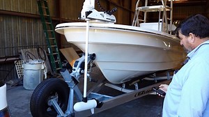 The self-deploying trolling motor. | Panga Marine