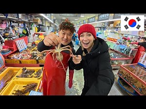Jagalchi Fish Market Busan 🇰🇷 South Korea’s BIGGEST Seafood Market