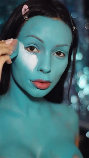 Avatar 💙 #tutorial #cosplay | _brunaluizamakeup