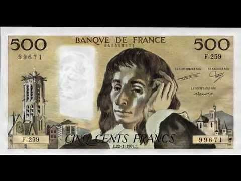 Billets Banque de France/500 francs Pascal Type 1968