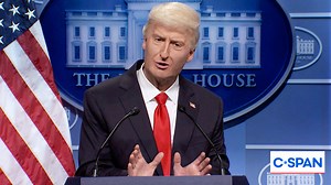 Karoline Leavitt fields questions from the press | Saturday Night Live