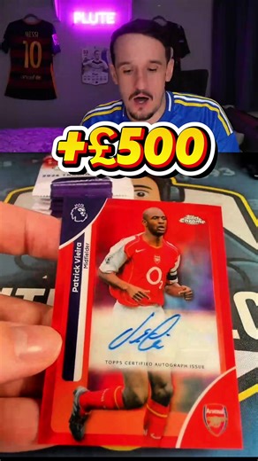 Unpacking the RED /5 LEGEND AUTO Card from Topps Chrome Premium