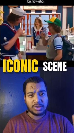 Steve & Dustin’s Iconic Reunion Looks Even Better in Animation #stangerthings5 #dustin #viral