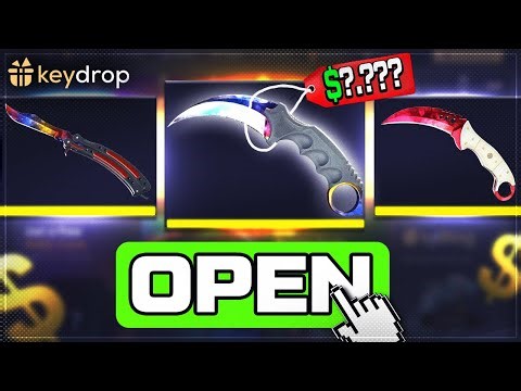 KEYDROP KARAMBIT GAMMA DOPPLER FACTORY NEW!! Keydrop Promo Code 2025