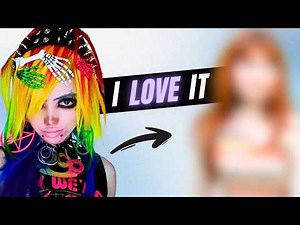 Goth Scene To Groovy Queen - I Look Spicy | TRANSFORMED