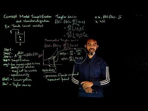 Linearization of tank level model using the truncated Taylor series - control lecture