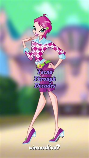 Tecna Through the Decades: Winx Club Evolution