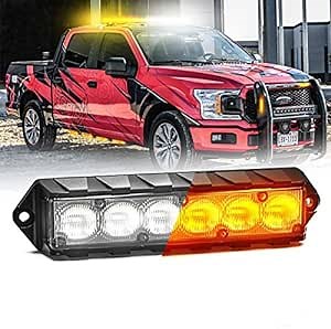 Feniex Fusion Surface Mount Dual Color LED(Amber/White, 40)