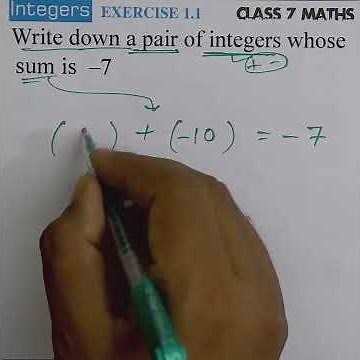 #9 Ex 1.1 | Ch 1 Integers Class 7 Maths NCERT #short #shorts #math #maths #viral
