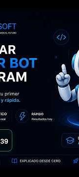 🚀 Cómo Crear tu Primer Bot de Telegram desde Cero 🤖 | Tutorial Completo 2026 - PARTE #1