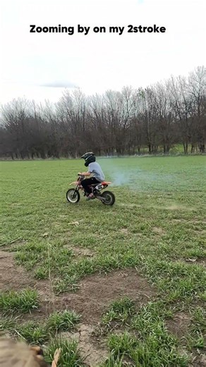 Hitting the power band on my 50cc 2 stroke #2026 #2stroke #dirtbike ￼