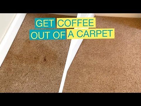 How to Remove an Old Coffee Stain From Your Carpet