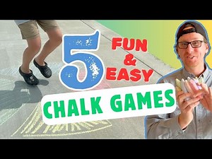 5 Easy Sidewalk Chalk Games for Endless Outdoor Fun