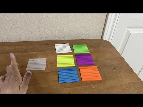 What I noticed about lined transparent sticky notes