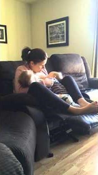 How to tandem nurse twins