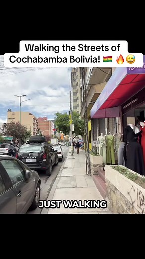Walking the Streets of one of the biggest cities in Bolivia! 🇧🇴 🔥😅#cochabamba #bolivia #travel