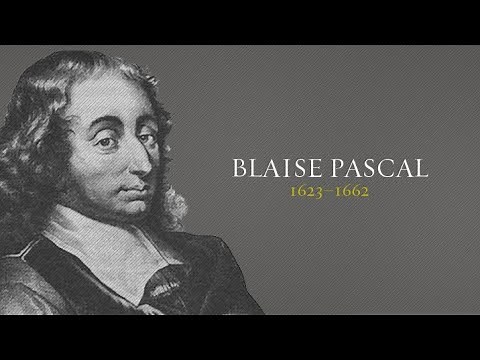 Blaise Pascal biography