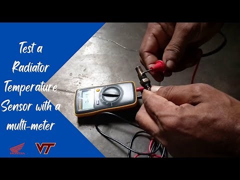 Test A Radiator Temperature Sensor With A Multi-Meter