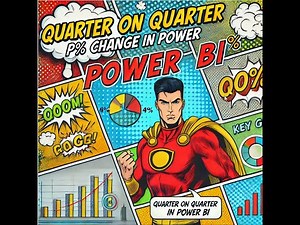 Quick measure QOQ change Power BI