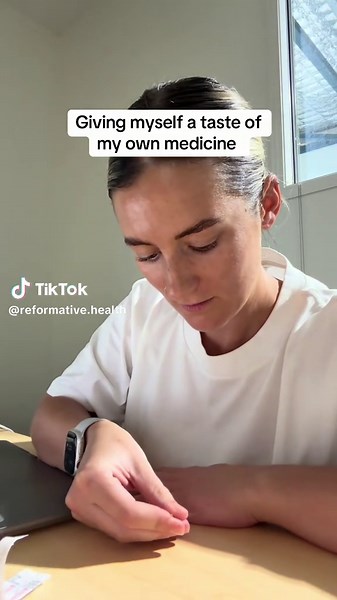 POV: I’ve spent all week dry needling my patients, so now it’s my turn 😂 #dryneedling #osteopath