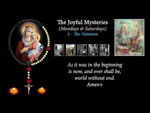 Rosary: Joyful Mysteries, Mon & Sat (No background music)